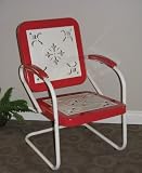 4D Concepts 71540 Metal Retro Chair