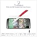 HTC One M8 Screen Protector - Tempered Glass - Package Includes Microfiber Cleaning Wipe, Installation Tips with Video - Retail Packaging - by TruShield
