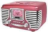 Crosley Pink Corsair Retro Clock Radio CR-612PI