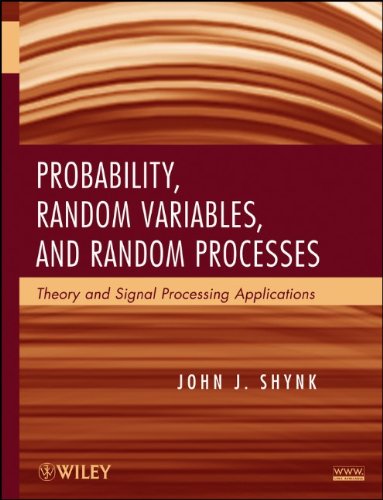 probability random variables and random processes theory and signal processing applications
