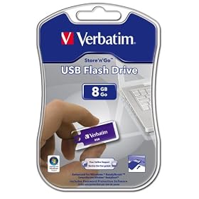 Verbatim  47377 8gb Micro Flash Drive (purple)