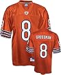 Men`s Chicago Bears #8 Rex Grossman Alternate Replica Jersey
