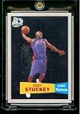 2007-08 Topps Basketball 1957-58 Variations # 125 Rodney Stuckey - NBA Rookie Trading Card