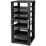 Peerless AVL A/V Component Rack System, LARGE/00-00 (Black)