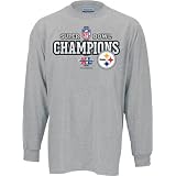 Pittsburgh Steelers Super Bowl XL Champions Official Locker Room Long Sleeve T-Shirt at Reebok