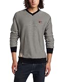 Rocawear Men's Long Sleeve Rockin Henley Shirt, Black, Large