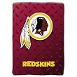 Washington Redskins NFL Royal Plush Raschel Blanket (Diamond) (60"x80")