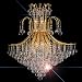 Contour Design Chandelier dressed with Grandcut Crystal Spheres and Swarovski Crystals WGL8002-2424CST