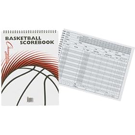 Champion Sports Basketball Scorebook