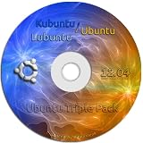 Ubuntu Linux 12.04 Three Pack - Ubuntu 12.04, Kubuntu 12.04, and Lubuntu 12.04 on One DVD