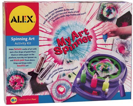 Childrens Toyshop  Toys : Alex My Art Spinner Spin Art Kit