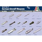 WWII German Aircraft Weapons 1-48 Italeri by Italeri
