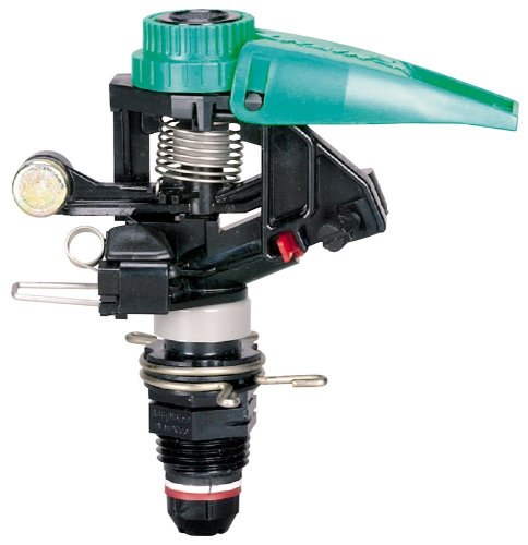 Rain Bird 25 to 38-Foot Coverage Radius Plastic Impact Rotor Low Pressure Sprinkler Head (Mini-Bird) P2-R
