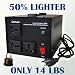 LiteFuze convertingbox 2000 Watt Light Weight Premium Voltage Converter Transformer - Step Up/Down - Lifetime Warranty Full Grounded Cord (Free Euro Plug) 110/120 - 220/240 Volts - No Noise - Circuit Breaker Protection