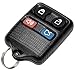 APDTY 24800 Keyless Entry Remote Key Fob Transmitter Complete Assembly 4-Button For Numerous 1995-2013 Ford Models (Self-Programmable) (Replaces Ford 2S4Z-15K601-AB, 2S4Z15K601AA, 3W7Z-15K601-AA, 8S4Z15K601A, F87Z15K601BA, F8DZ-15K601-BA)