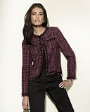 Spiegel Fringed Tweed Cropped Jacket