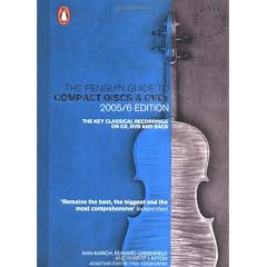 2005 To 2006 Penguin Guide To Compact Discs And Dvds