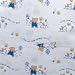 Luvable Friends Fitted Knit Crib Sheet, Friendship Blue Print