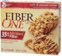 Fiber One Chewy Bars, Oats & Peanut Butter, 5-Count Boxes (Pack of 12)