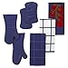 All-Clad Textiles 100-Percent Combed Terry Loop Cotton Kitchen Towel, Oversized, Highly Absorbent and Anti-Microbial, 17-inch by 30-inch, Solid, Colbalt Blue