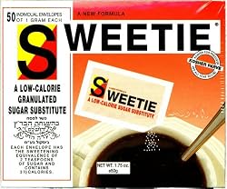 Sweetie Packets Low-calorie Granulated Sugar Substitute, 1.75-Ounce Boxes (Pack of 12)