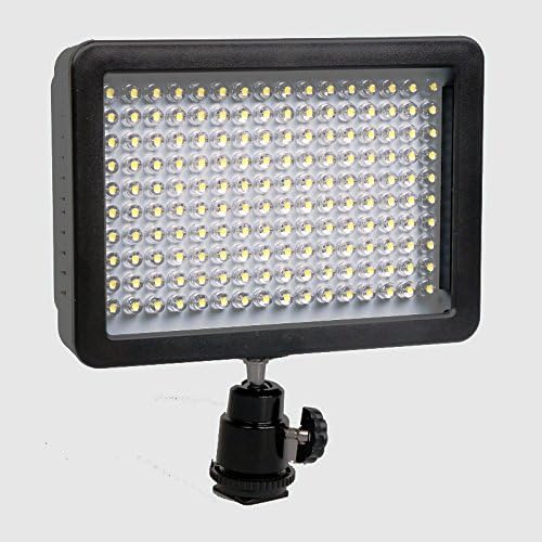 Zakitane 160 LED Dimmable Ultra High Power Panel Digital Camera / Camcorder Video Light, LED Light for Canon, Nikon, Pentax, Panasonic,sony, Samsung and Olympus Digital SLR Cameras