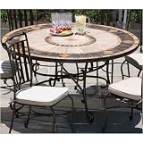 Alfresco Home 21-0403 60 Inch R Swirl Table Base
