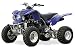 1987-2006 YAMAHA BANSHEE: MAIER CUSTOM FRONT FENDER BLUE