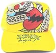Ed Hardy Yellow Cap - Skull & Heart Design