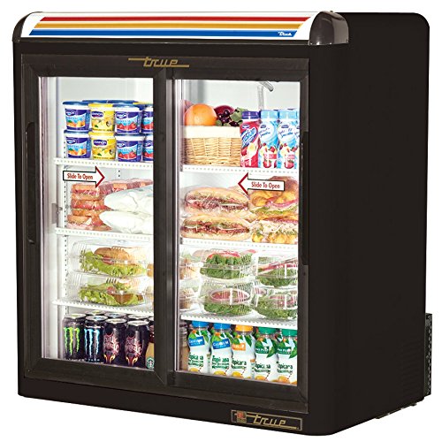 37 Countertop Glass Door Merchandiser Refrigerator True Gdm 9