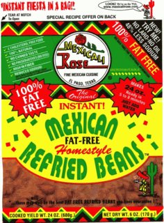 Mexicali Rose Low Fat Free Refried Pinto Beans - Instant 7 oz by Mexicali Rose