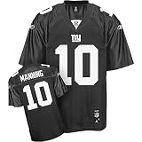 Eli Manning New York Giants 2008 NFL Black Shadow Stitched Premier Jersey