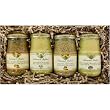 4 Boxed Mustards, Fallot Dijon Grain, Peppercorn,Gingerbread, Basil