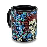 Grateful Dead Skeleton Roses Bertha Coffee Mug 11 Ounce