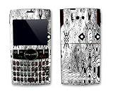 Newspaper Design Decal Protective Skin Sticker for Samsung Blackjack 2