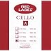Super Sensitive Red Label 6115 Cello A String, 3/4