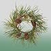 Artificial Pine Wreath, Red Berry18