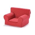 Babysessel Polkadots rot