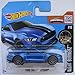 FORD SHELBY GT350R Hot Wheels 2016 Night Burnerz Series Sporty Blue Shelby 1:64 Scale Collectible Die Cast Metal Toy Car Model #7/10 on International Short Card