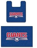 New York Giants Two Piece Bath Rug Set