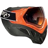 Sly Profit Paintball Mask Goggles - Black / Neon Orange