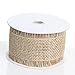 Darice 2962-86 Natural Frayed Edge Burlap Roll, 10-Yard, 2.5