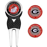 NCAA Georgia Bulldogs 3 Marker Signature Divot Tool Pack