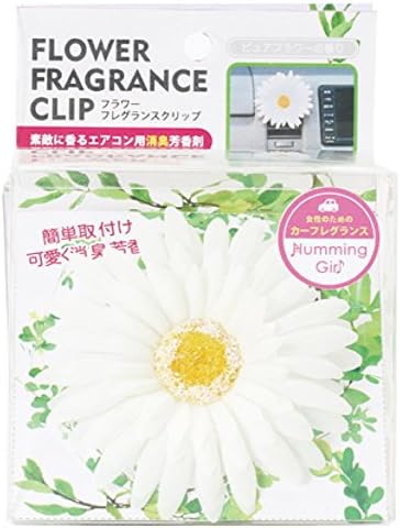 Noll Corporation Car deodorant flower fragrance clip air conditioning mounting type Pure Flower (floral scent of) one OA-FFP-1-12
