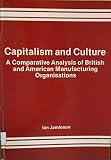 Capitalism and culture : a comparative analysis of British and American manufacturing organisations