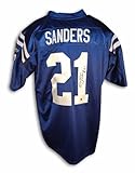 Autographed Bob Sanders Indianapolis Colts Blue Reebok Authentic Jersey