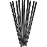 Black Bamboo Chopsticks, Set of 5