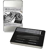 Royal & Langnickel Small Tin Charcoal Drawing Art Set