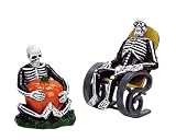 Lemax Spooky Town Village Pair of Skeletons 2-Piece Figurine Set #72374