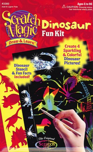 SCRATCH MAGIC DINOSAUR